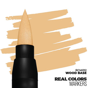 AK INTERACTIVE Real Colors Markers - Wood Base