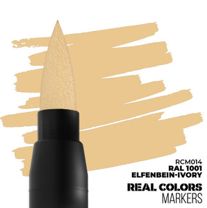 AK INTERACTIVE Real Colors Markers - RAL1011 Elfenbein-Ivory