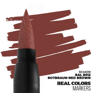 AK INTERACTIVE Real Colors Markers - RAL8012 Rotbraun-Red Brown