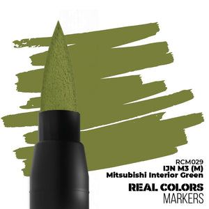 AK INTERACTIVE Real Colors Markers - IJN M3 (M) Mitsubishi Interior Green