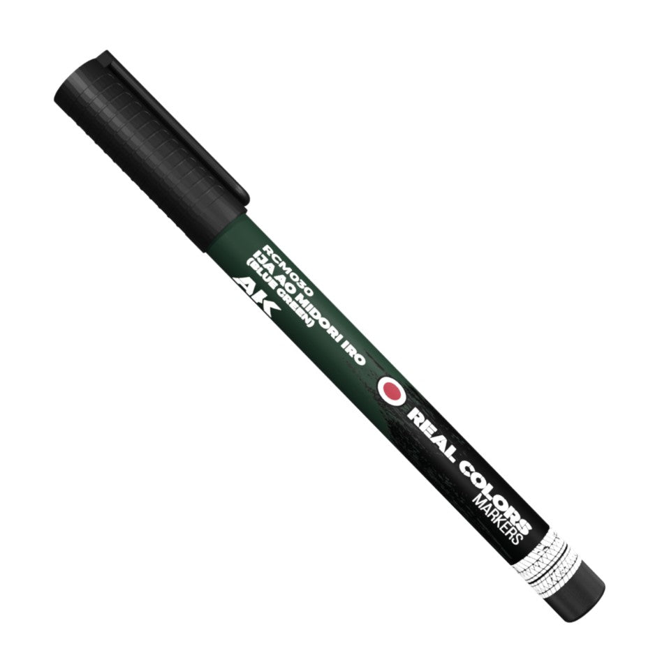 AK INTERACTIVE Real Colors Markers – IJA AO Midori Iro (Blau Grün)