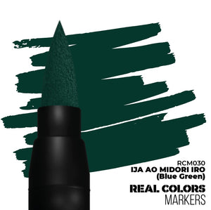 AK INTERACTIVE Real Colors Markers - IJA AO Midori Iro (Blue Green)