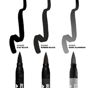 AK INTERACTIVE Real Colors Markers - Wheels (set 3 colors)