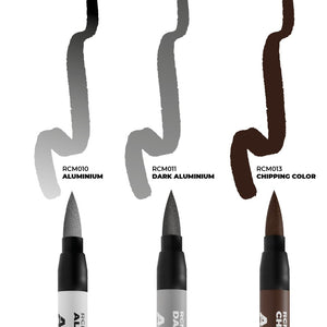 AK INTERACTIVE Real Colors Markers - Chipping (set 3 colors)
