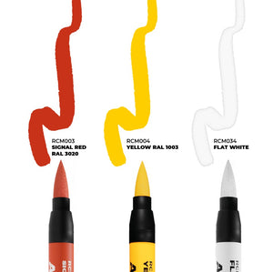 AK INTERACTIVE Real Colors Markers - Tactical Markings (set 3 colors)