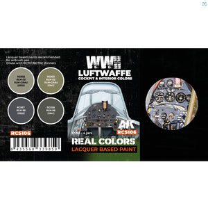AK INTERACTIVE WWII Luftwaffe Cockpit & Interior Colors