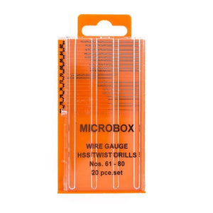 MODELCRAFT Rotacraft Microbox Drill Set 61 - 80 (20 pcs)
