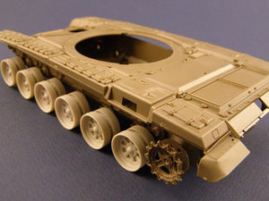 PANZER ART (1/35) Burnt out wheels for T-72 tank