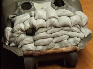 PANZER ART (1/35) Sand armor for M4A1 Sherman tanks (early hull)
