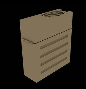 PANZER ART (1/35) Metal ammo boxes for 37mm FlaK37 (12pcs)