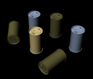PANZER ART (1/35) WWII 50L petrol/oil barrel (12pcs)