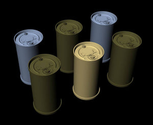 PANZER ART (1/35) WWII 50L petrol/oil barrel (12pcs)