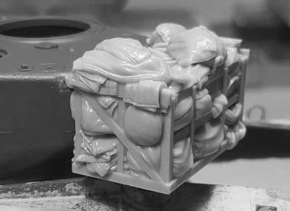PANZER ART (1/35) Turret stowage bin for M4 “Sherman” 75