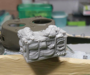 PANZER ART (1/35) Turret stowage bin for M4 “Sherman” 75