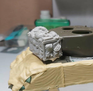 PANZER ART (1/35) Turret stowage bin for M4 “Sherman” 75