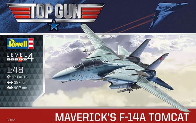 REVELL (1/48) Maverick's F-14A Tomcat ‘Top Gun’