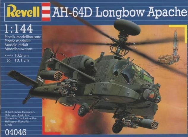 REVELL (1/144) AH-64D Apache Longbow