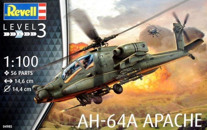 REVELL (1/100) AH-64A Apache