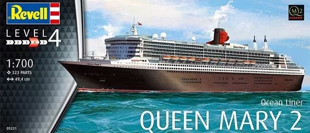 REVELL (1/700) Queen Mary 2 - Ocean Liner