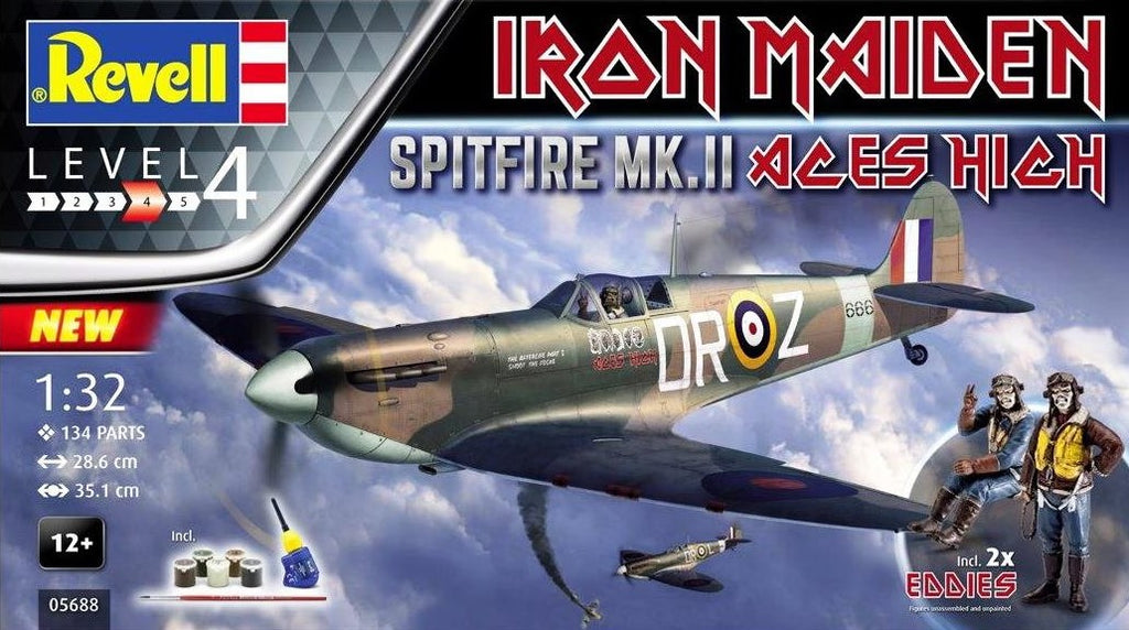 REVELL (1/32) Spitfire Mk.II Aces High - 35th Anniversary Iron Maiden