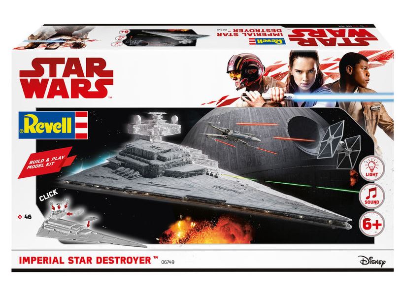 REVELL (1/4000) Imperial Star Destroyer Build & Play