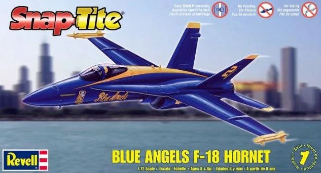 REVELL (1/72) Blue Angels F-18 Hornet SnapTite