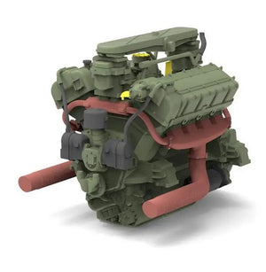 RYE FIELD MODEL (1/35) Ford GAA V8 Engine