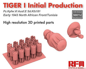 RYE FIELD MODEL (1/35) Tiger I Initial Production Early 1943 North African Front/Tunisia