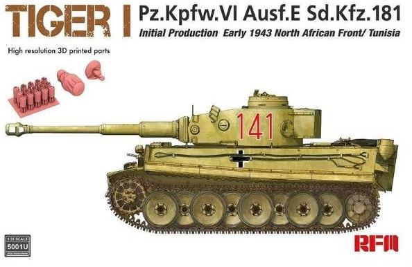 RYE FIELD MODEL (1/35) Tiger I Initial Production Early 1943 North African Front/Tunisia