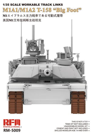 RYE FIELD MODEL 3D Printed Workable Track Links Pz.Kpfw.III/IV winterketten