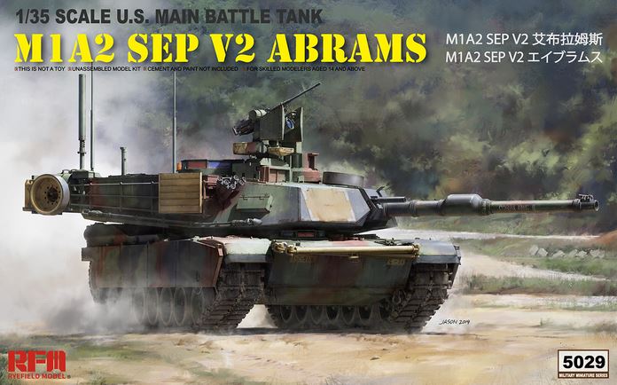 RYE FIELD MODEL (1/35) U.S. Main Battle Tank M1A2 SEP V2 ABRAMS