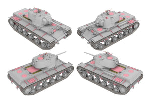 RYE FIELD MODEL (1/35)  KV-1 Reinforced Cast Turret Tank Model1942