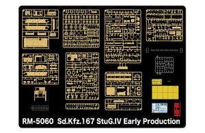RYE FIELD MODEL (1/35) Sd.Kfz.167 StuG.IV Early Production w/workable track links, without interior