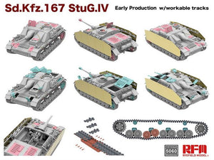 RYE FIELD MODEL StuG. III Ausf. G Early Production w/Workable Track Links
