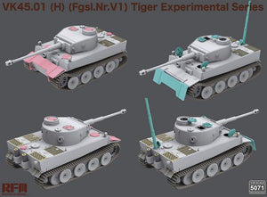 RYE FIELD MODEL (1/35) VK45.01(H) (Fgsl.Nr.V1) Tiger Experimental Series