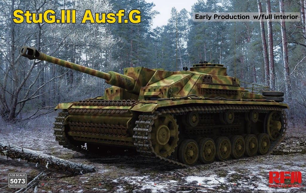 RYE FIELD MODEL (1/35) StuG III Ausf. G Early Production w/full Interior