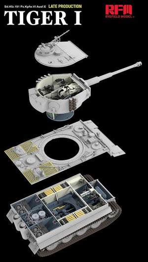 RYE FIELD MODEL (1/35) Sd.Kfz.  181 Pz.kpfw.  VI Ausf. E Tiger I Late Production
