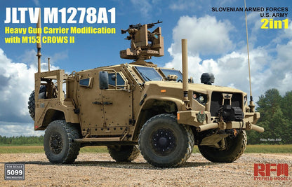 RYE FIELD MODEL (1/35) JLTV M1278A1 Heavy Gun Carrier Modification with M153 Crows II