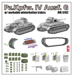 Roggenfeldmodell (1/35) Pz.Kpfw.IV  Ausf.G mit Winterketten