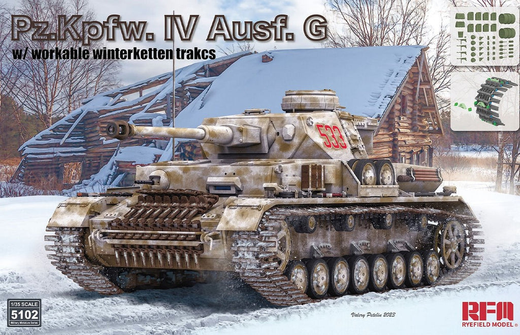 RYE FIELD MODEL (1/35) Pz.Kpfw.IV Ausf.G w/Winterketten