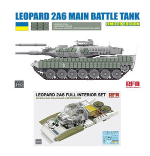 RYE FIELD MODEL (1/35) Carro armato principale Leopard 2A6 Edizione limitata
