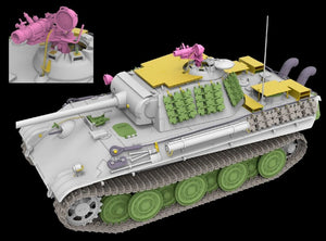Roggenfeldmodell (1/35) Sd.Kfz.  171 Panther G mit Nachtsichtgerät und Luftabwehrpanzerung &  Stahlrad