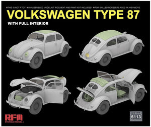 RYE FIELD MODELL (1/35) Volkswagen Typ 87 mit vollständiger Innenausstattung