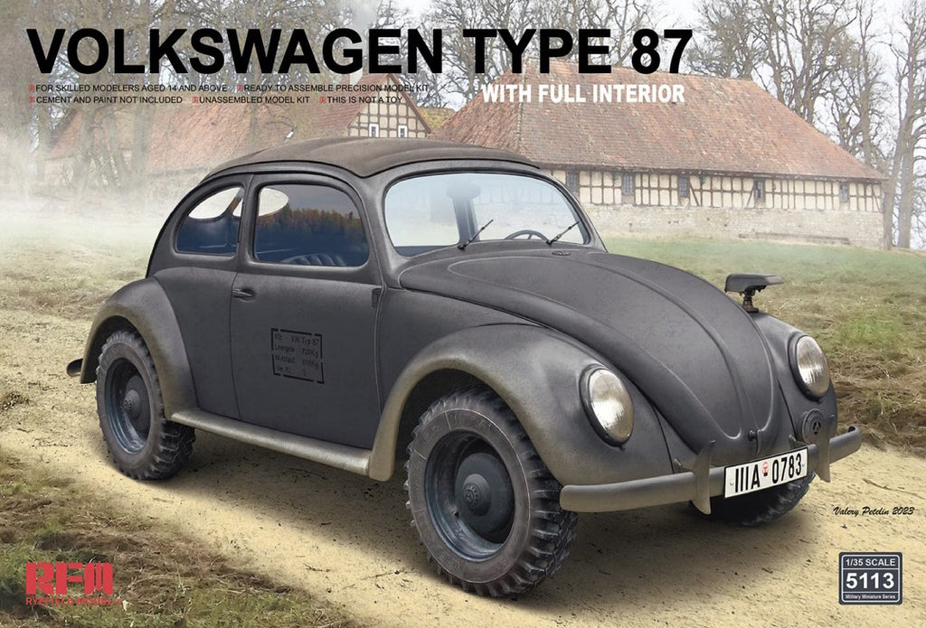 RYE FIELD MODEL (1/35) Volkswagen Type 87 w/full interior