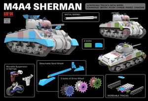 RYE FIELD MODEL (1/35) M4A4 Sherman