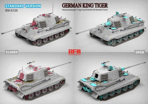 RYE FIELD MODEL (1/35) German King Tiger Panzerkampfwagen VI Tiger Ausf.B Sd.Kfz. 182 Henschel Turret (Standard Version)