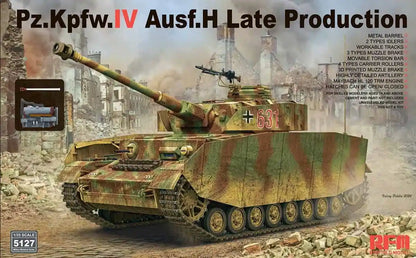 RYE FIELD MODEL (1/35) Pz.Kpfw.IV Ausf.H Late Production