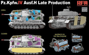 RYE FIELD MODEL (1/35) Pz.Kpfw.IV Ausf.H Late Production