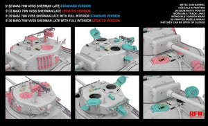 RYE FIELD MODEL (1/35) M4A3 Sherman 76W VVSS Late (versione standard)