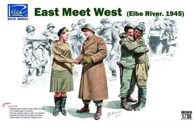 RIICH MODELS (1/35) East meet West (Elbe River 1945)